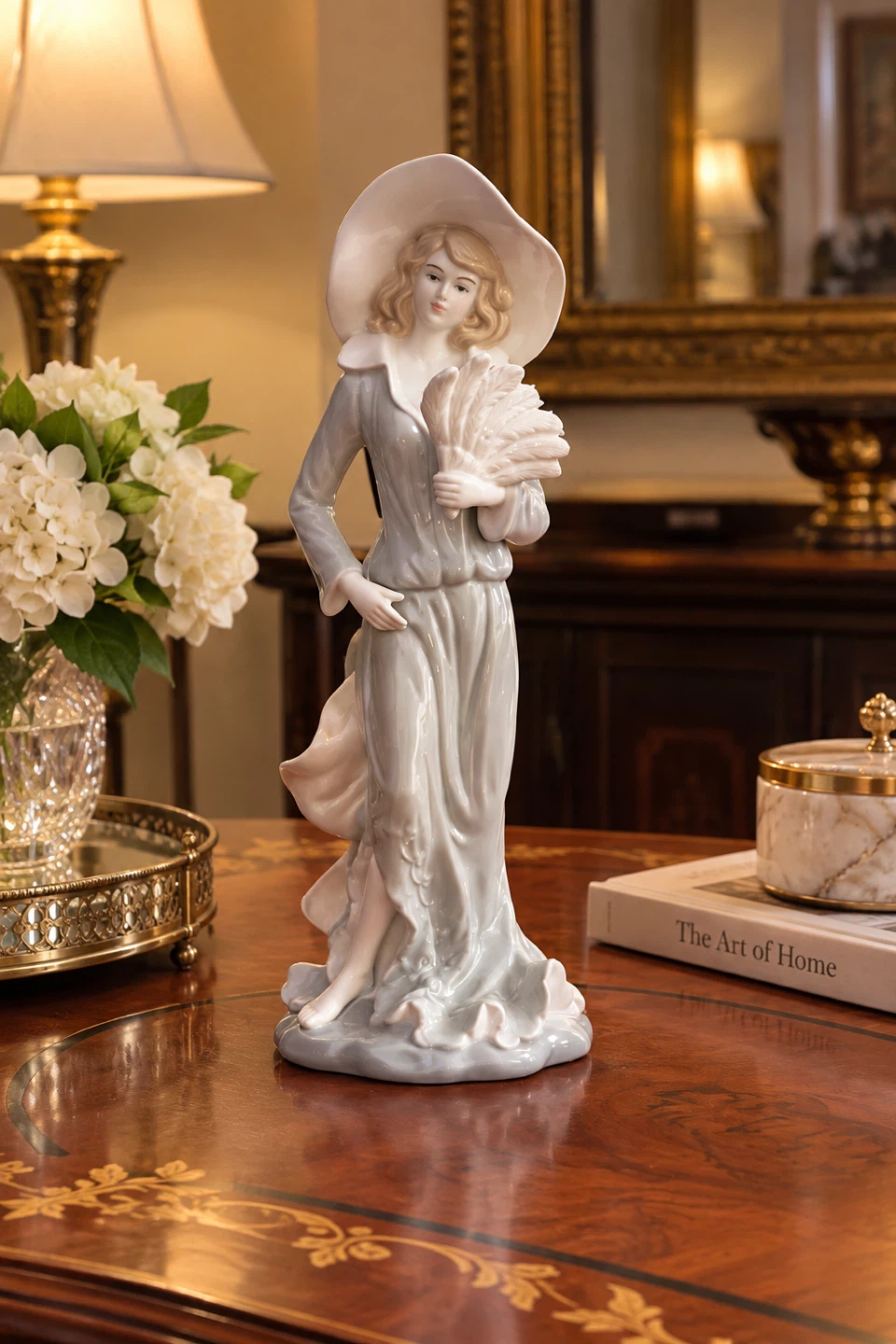 Porcelain Lady Figurine