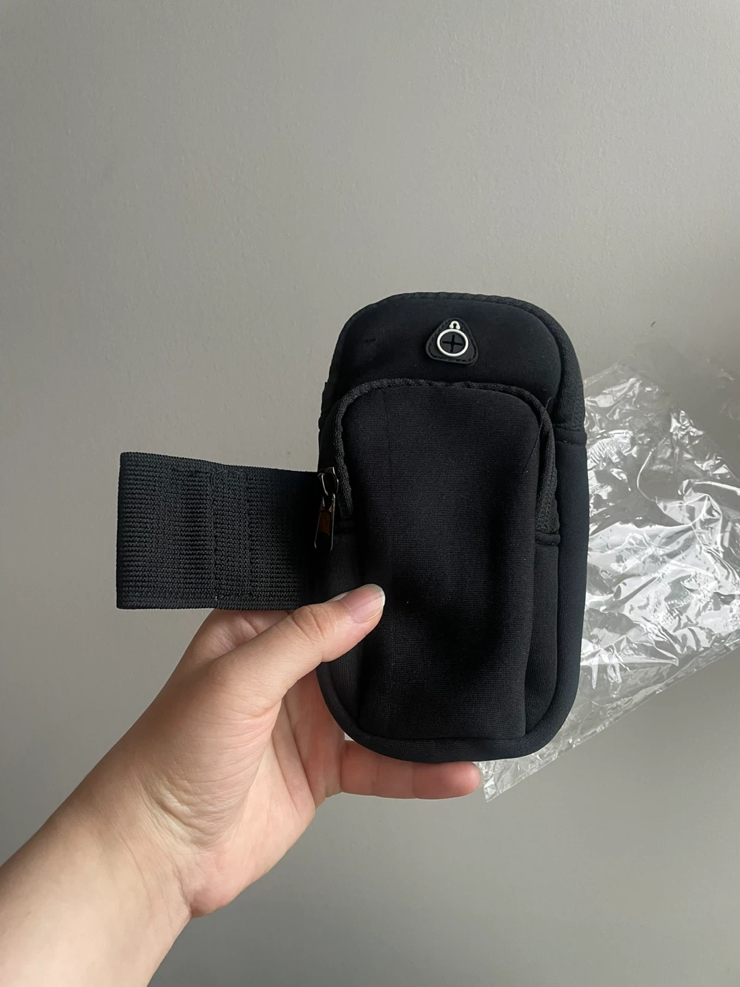 🏈Black sports armband for smartphone - photo 2