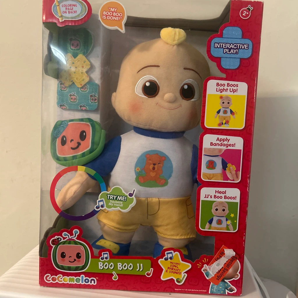Cocomelon Boo 🏈 Boo JJ Interactive Plush