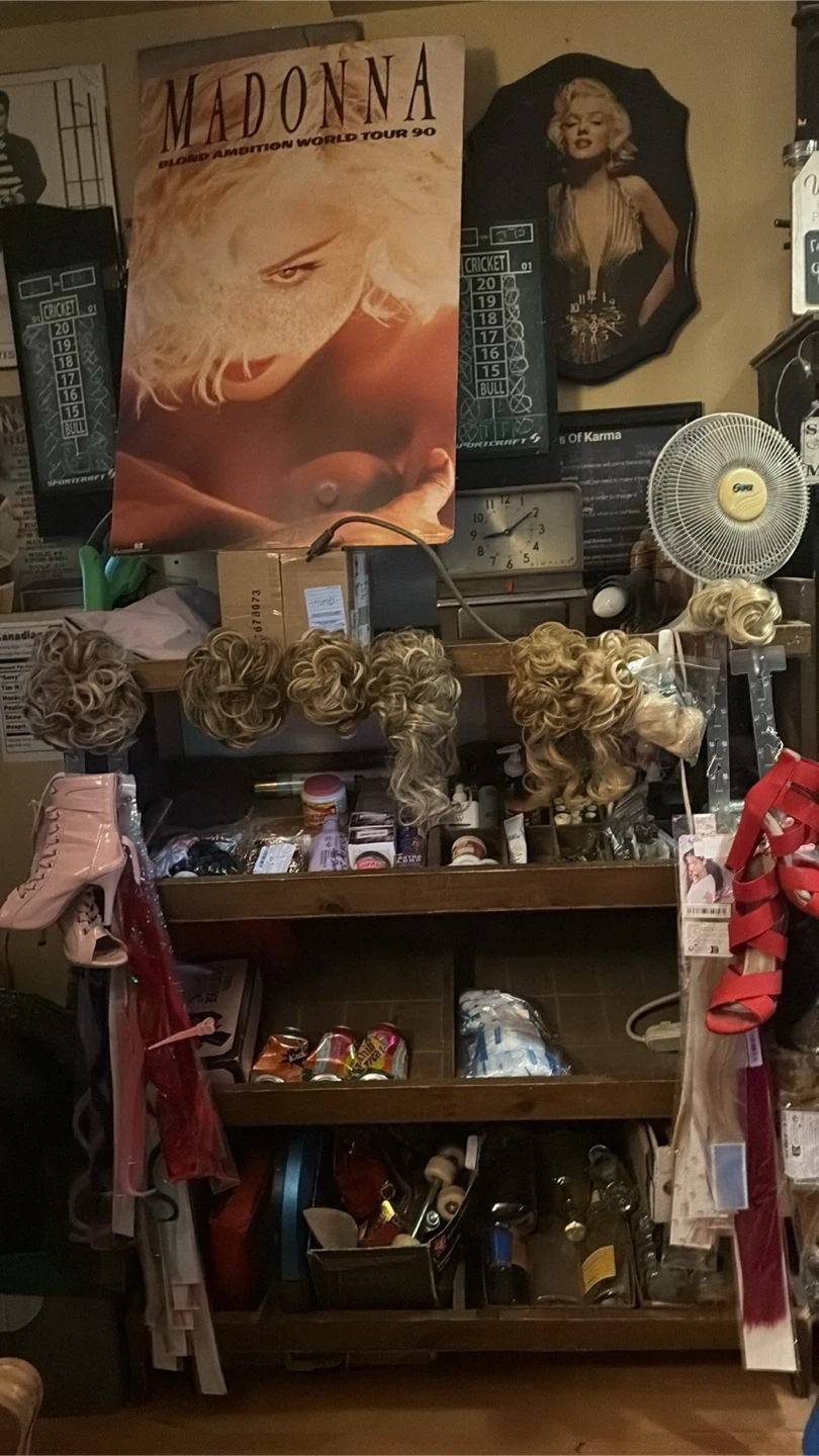 Large Collection of Assorted Wigs and Hairpieces - photo 2