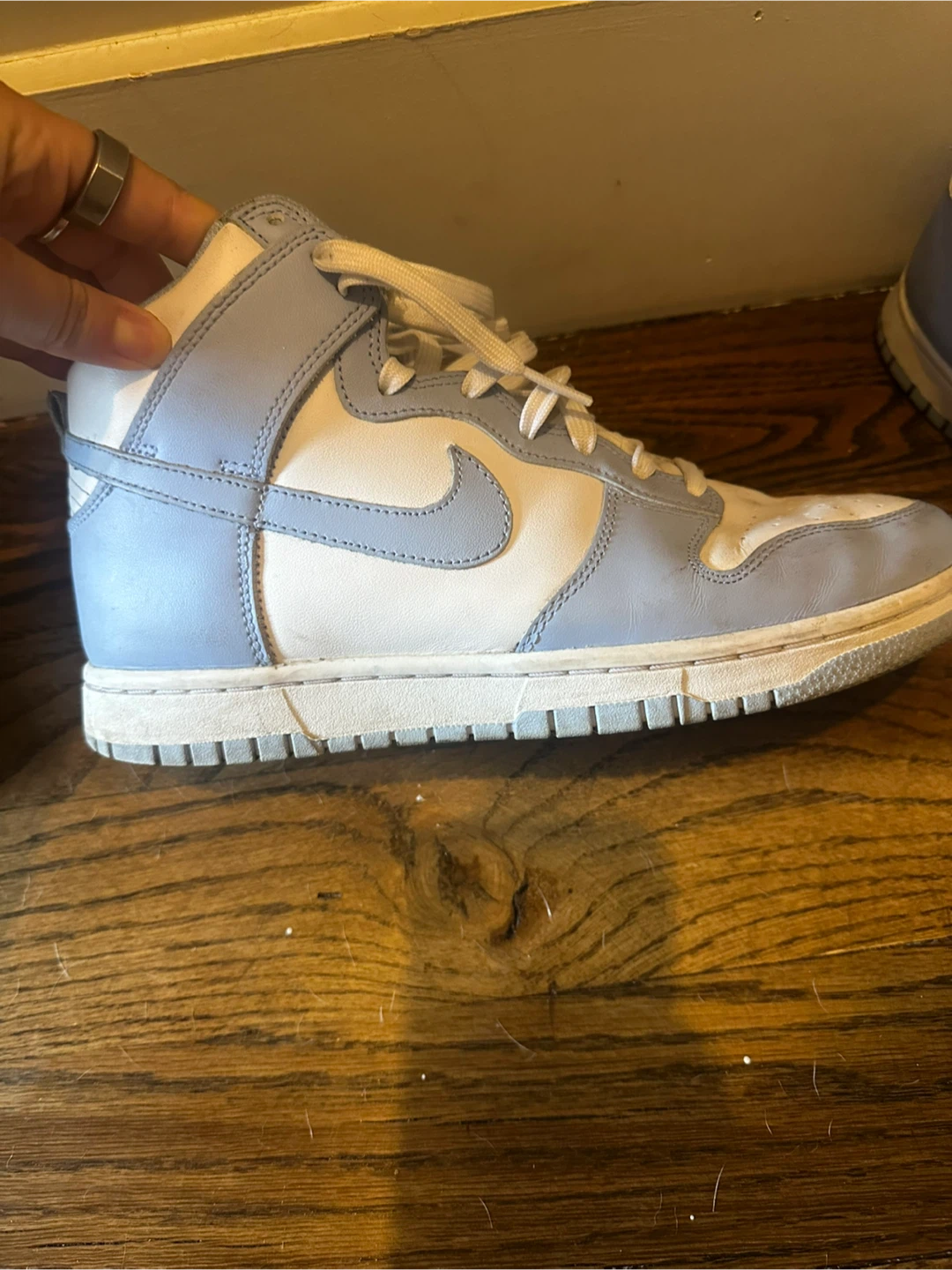 Nike Dunk High University Blue Sneakers - photo 2