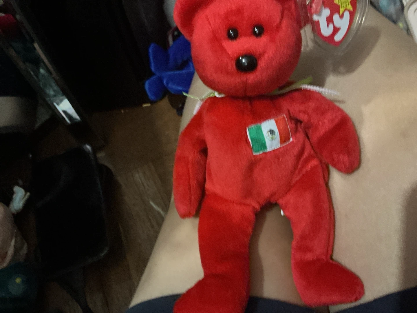 Ty Beanie Baby Mexico Bear 🏈