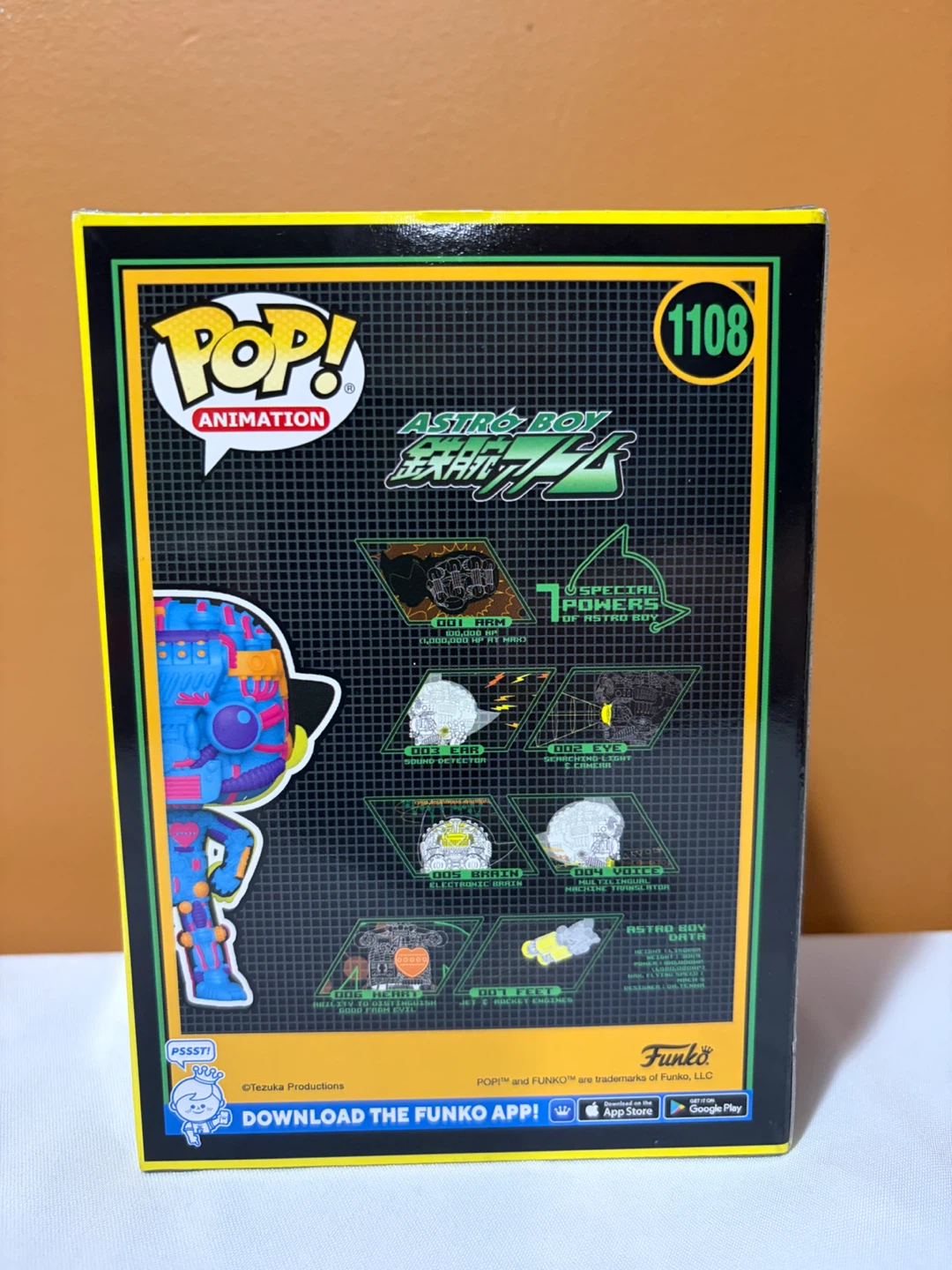 AstroBoy (Blacklight) Funko Pop! (1108) - Bait Exclusive - photo 2