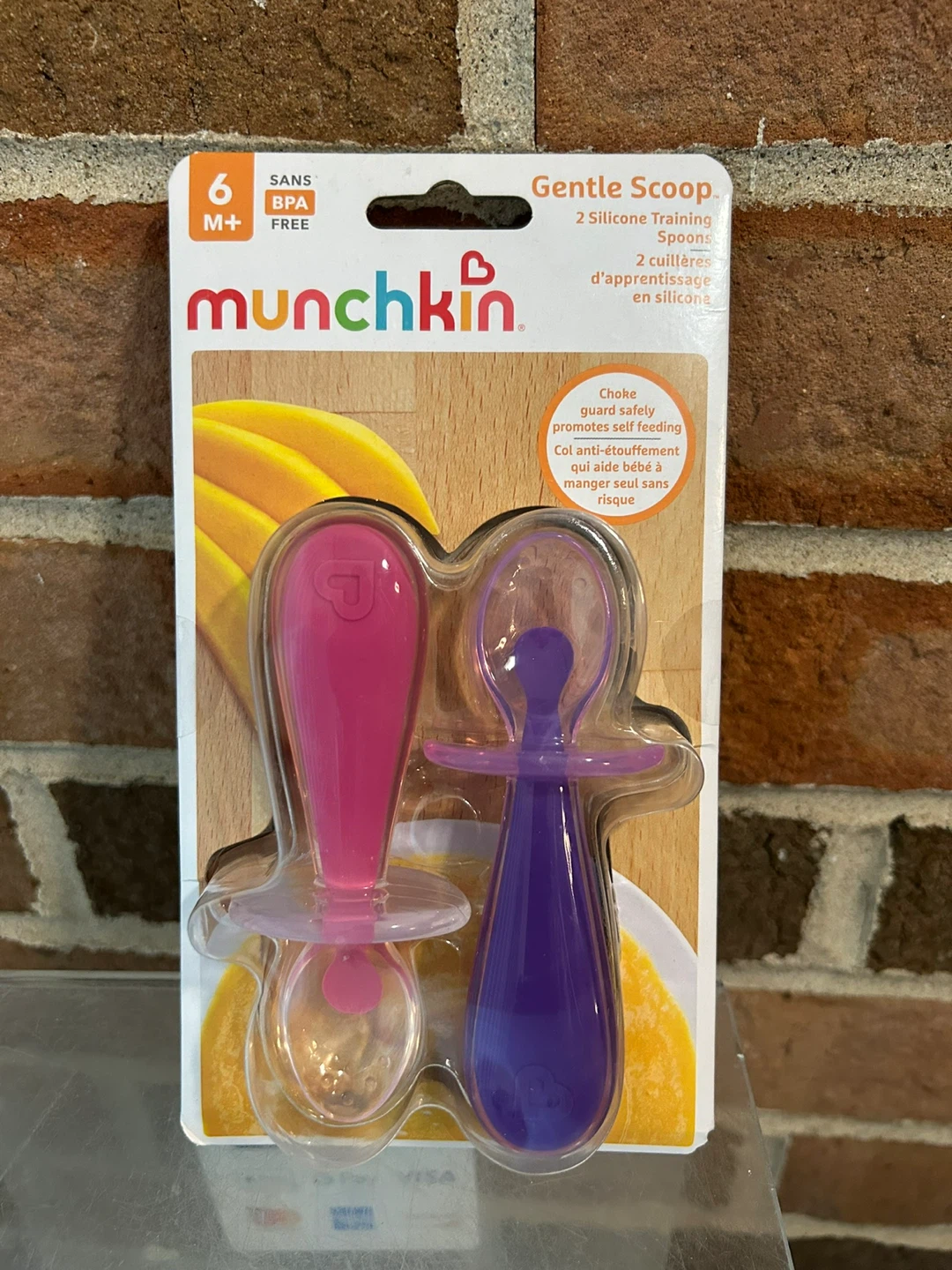 Munchkin Gentle Scoop 🏈 Silicone Training Spoons