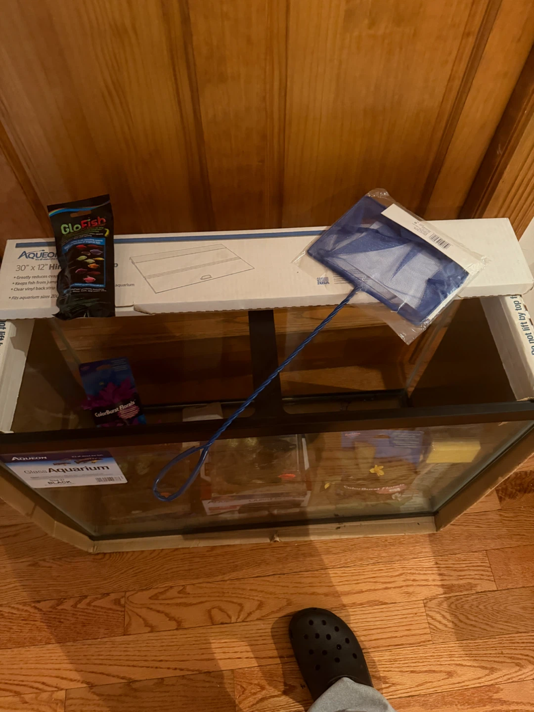 Aqueon 37 Gallon Glass Aquarium Kit