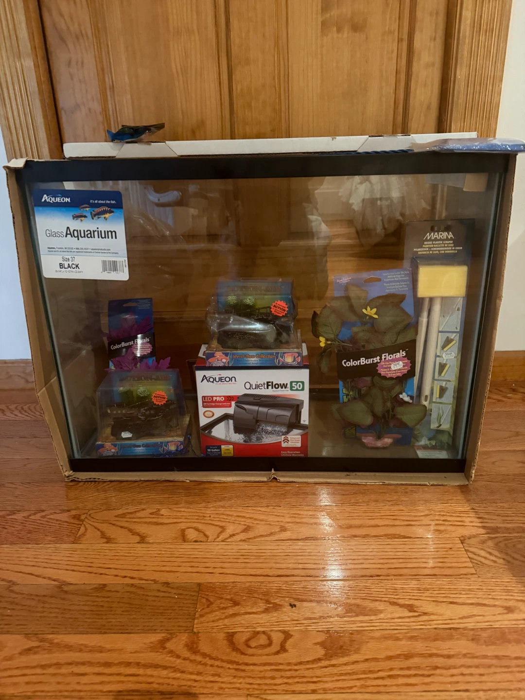 Aqueon 37 Gallon Glass Aquarium Kit - photo 2