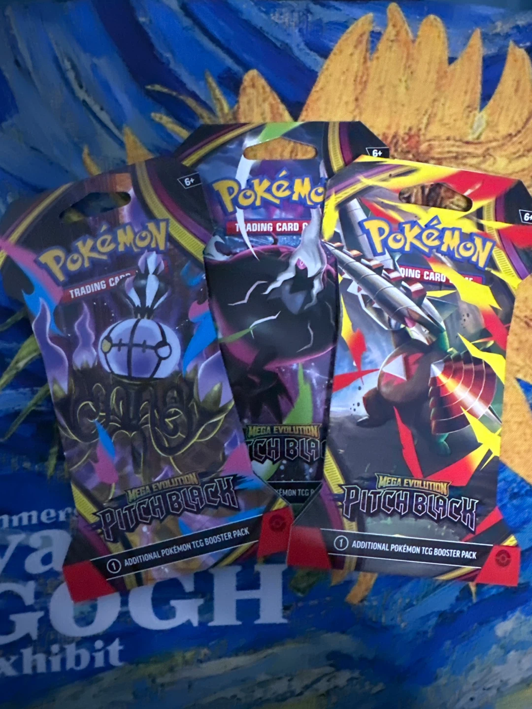 🏈 Pokemon TCG Mega Evolution Pitch Black Booster Packs
