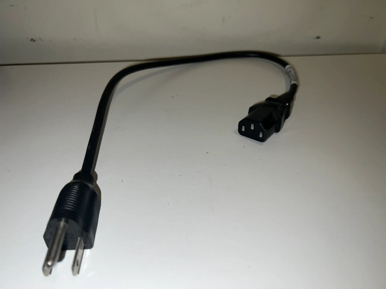 Black Standard AC Power Cable
