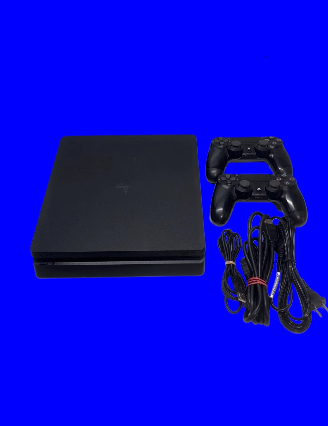 Sony PlayStation 4 Slim Console 1TB with 2 Controllers