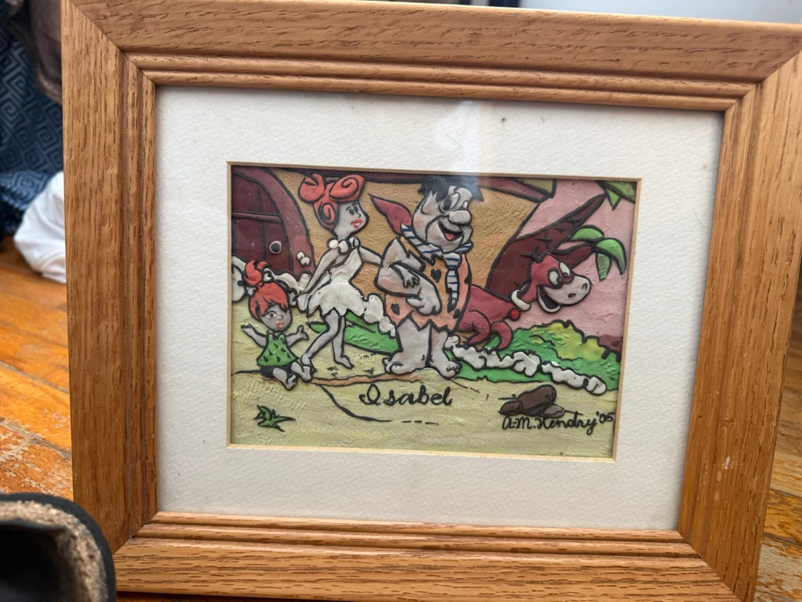 Flintstones Framed Wall Art