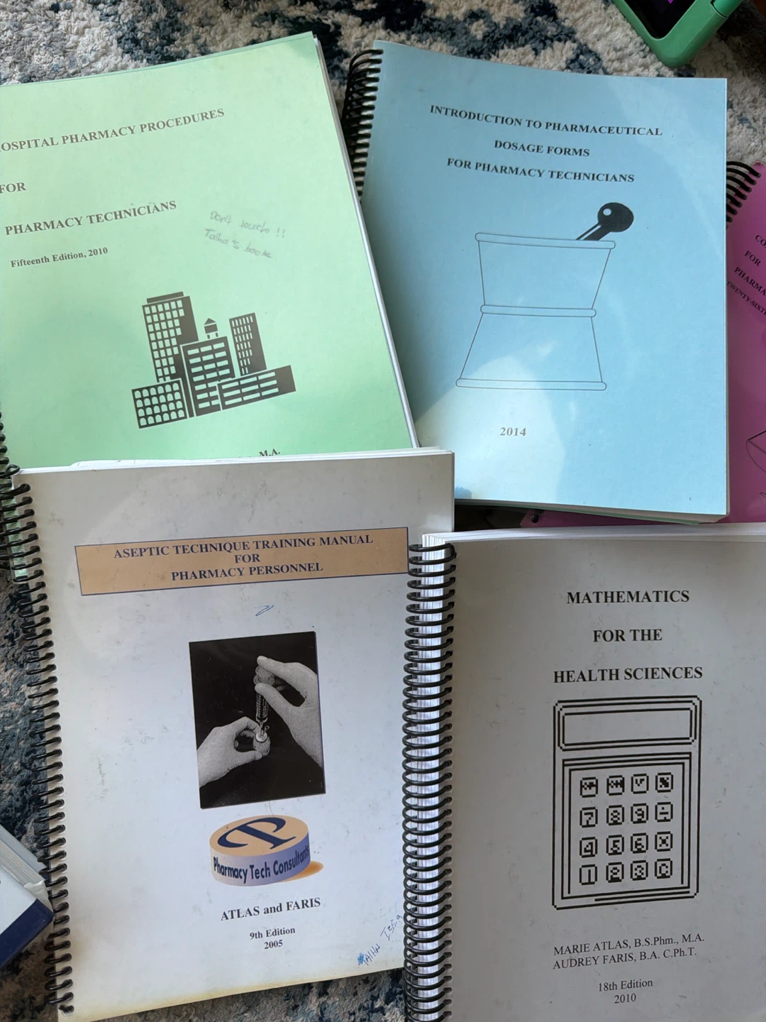 Set of Pharmacy and Health Science Textbooks - photo 3