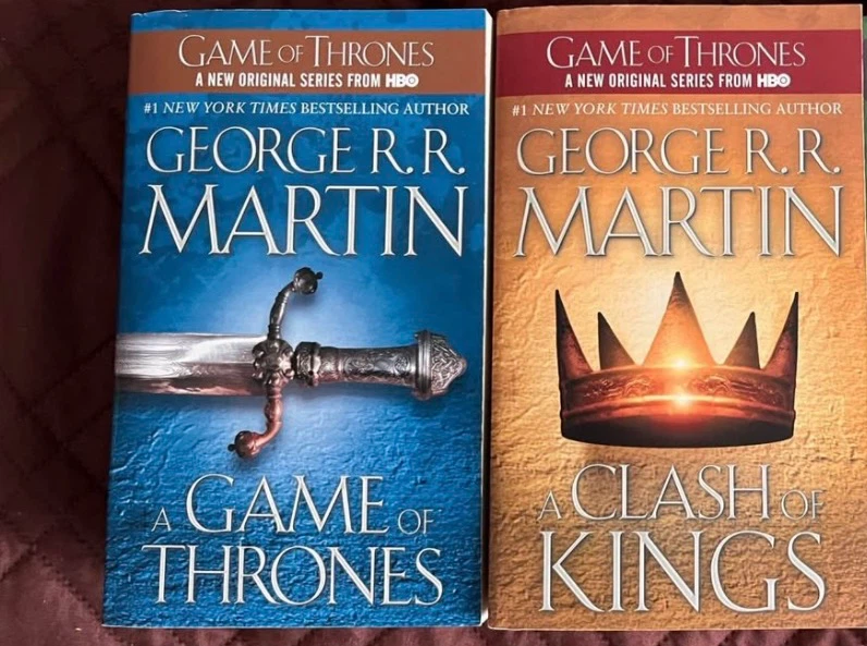 Game of Thrones and A Clash of Kings Books