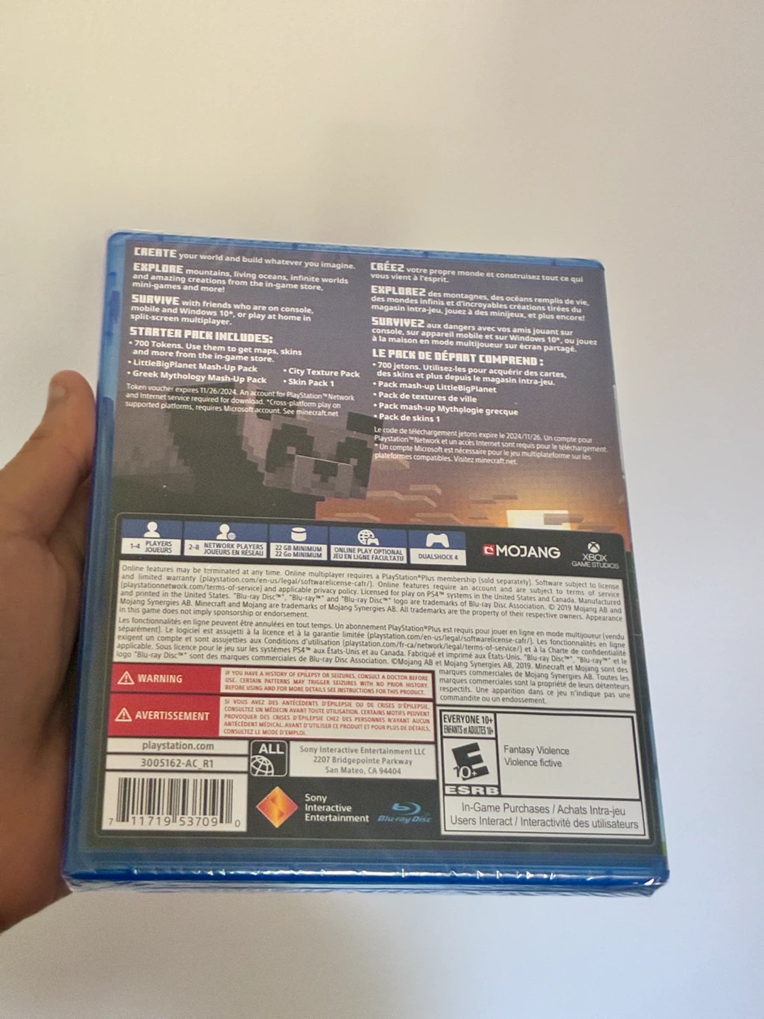 Minecraft PS4 Sealed Starter Pack - photo 4