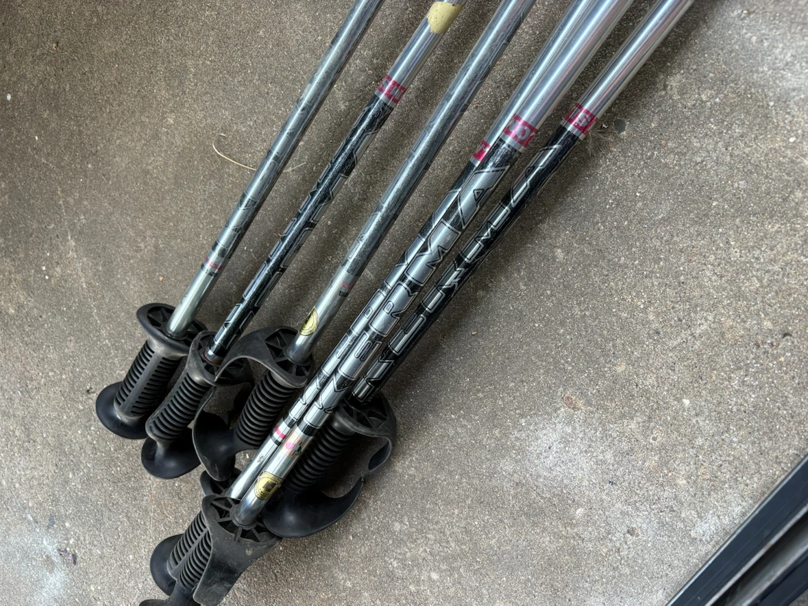 Vintage Kastle and Head Skis with Poles - photo 4
