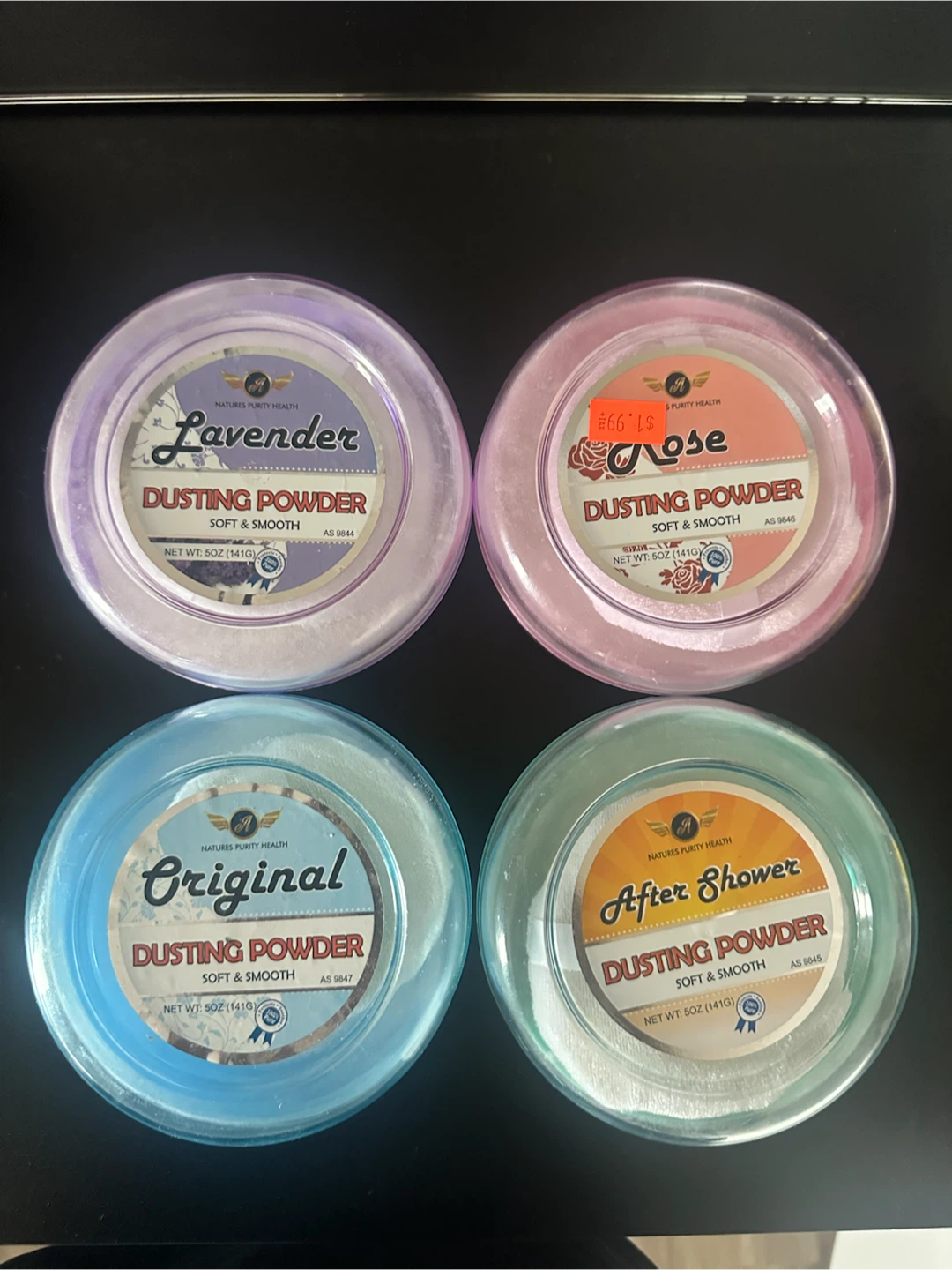 Natures Purity Health Dusting Powder Set