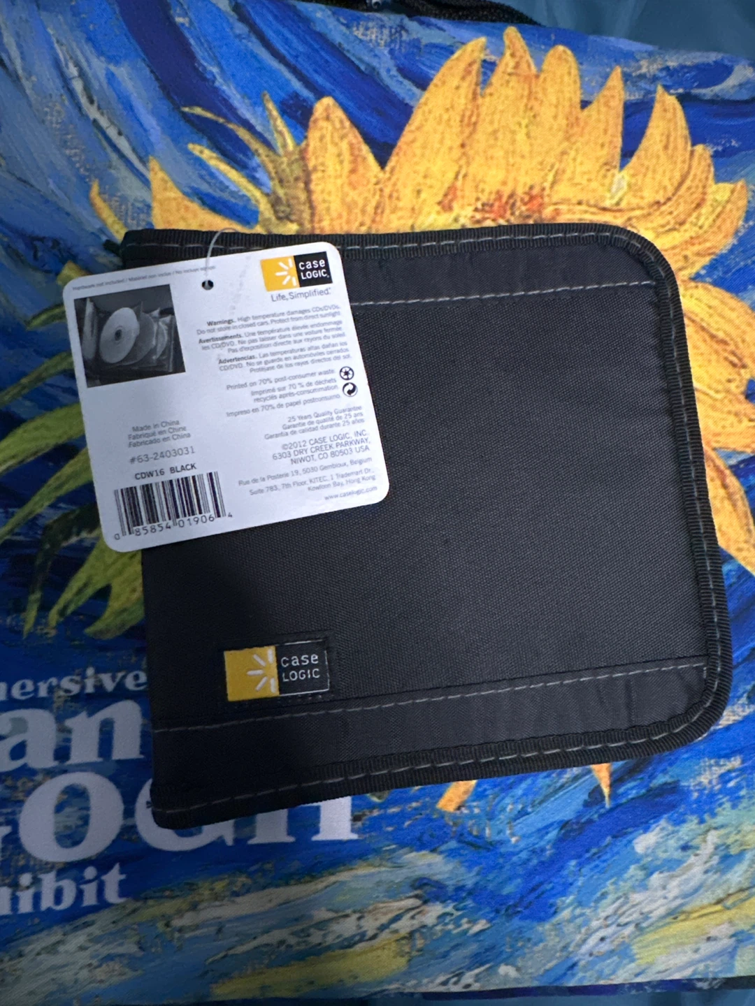 🏈 Case Logic 16 Capacity CD/DVD Wallet