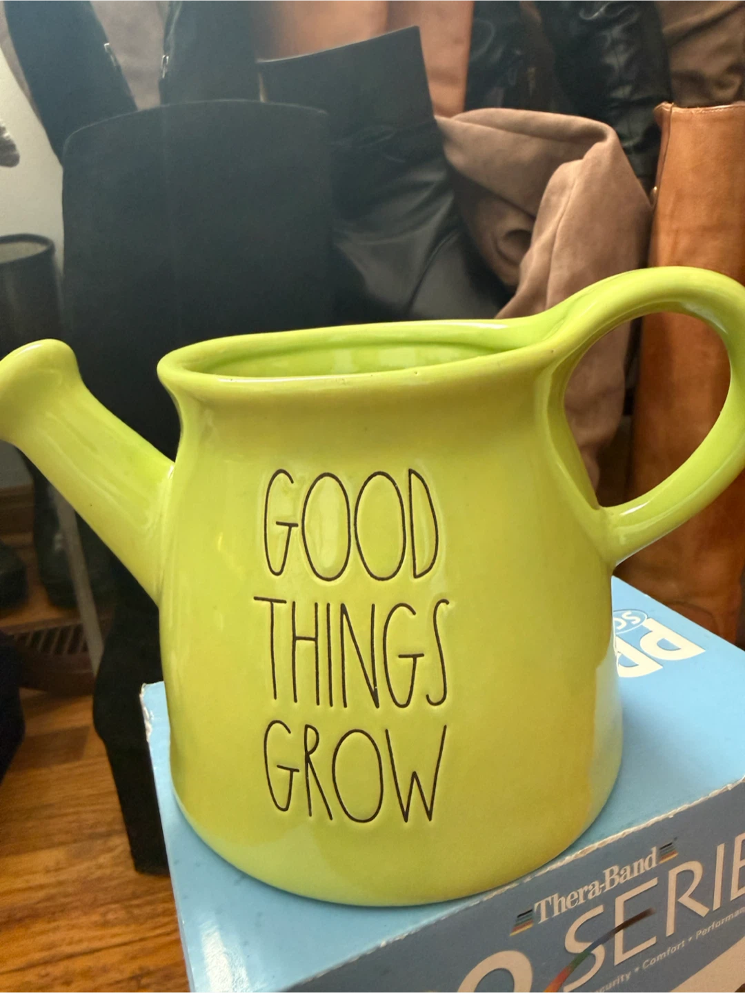 Rae Dunn Good Things Grow Watering Can