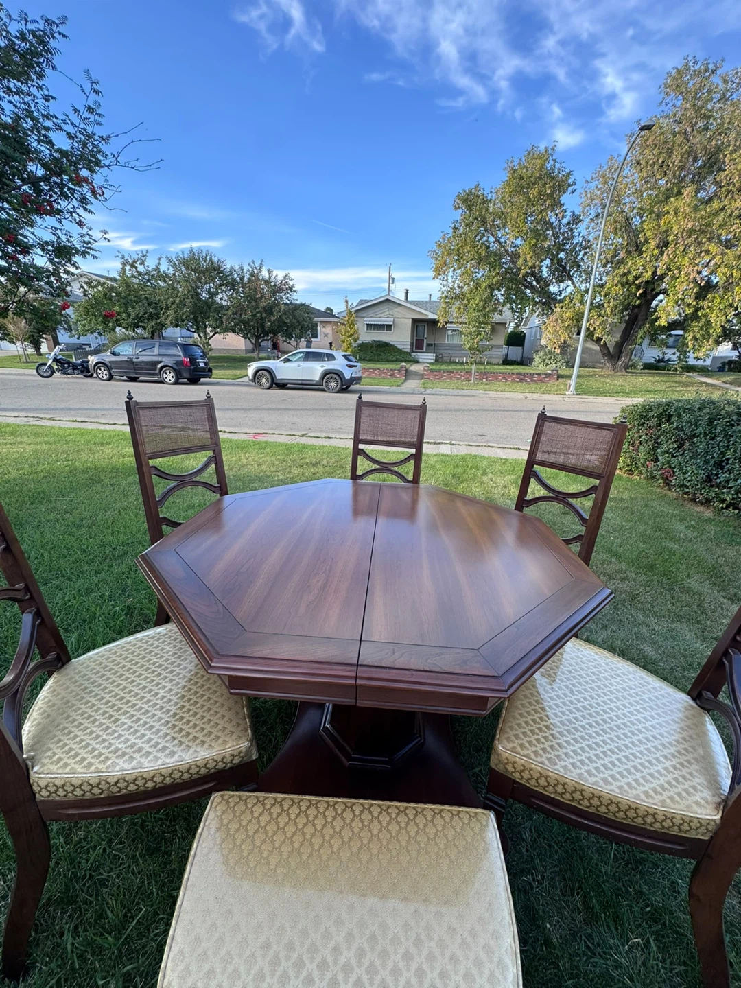 Rare Vintage Elmira Snyder Dining Set –  + 2 Extension Leaves - photo 2