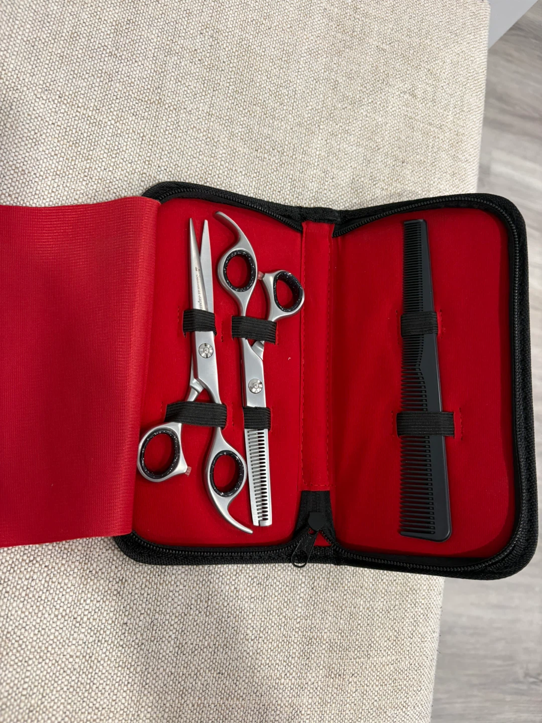 Japan Steel Scissors and Thinning Shears+Comb - photo 2