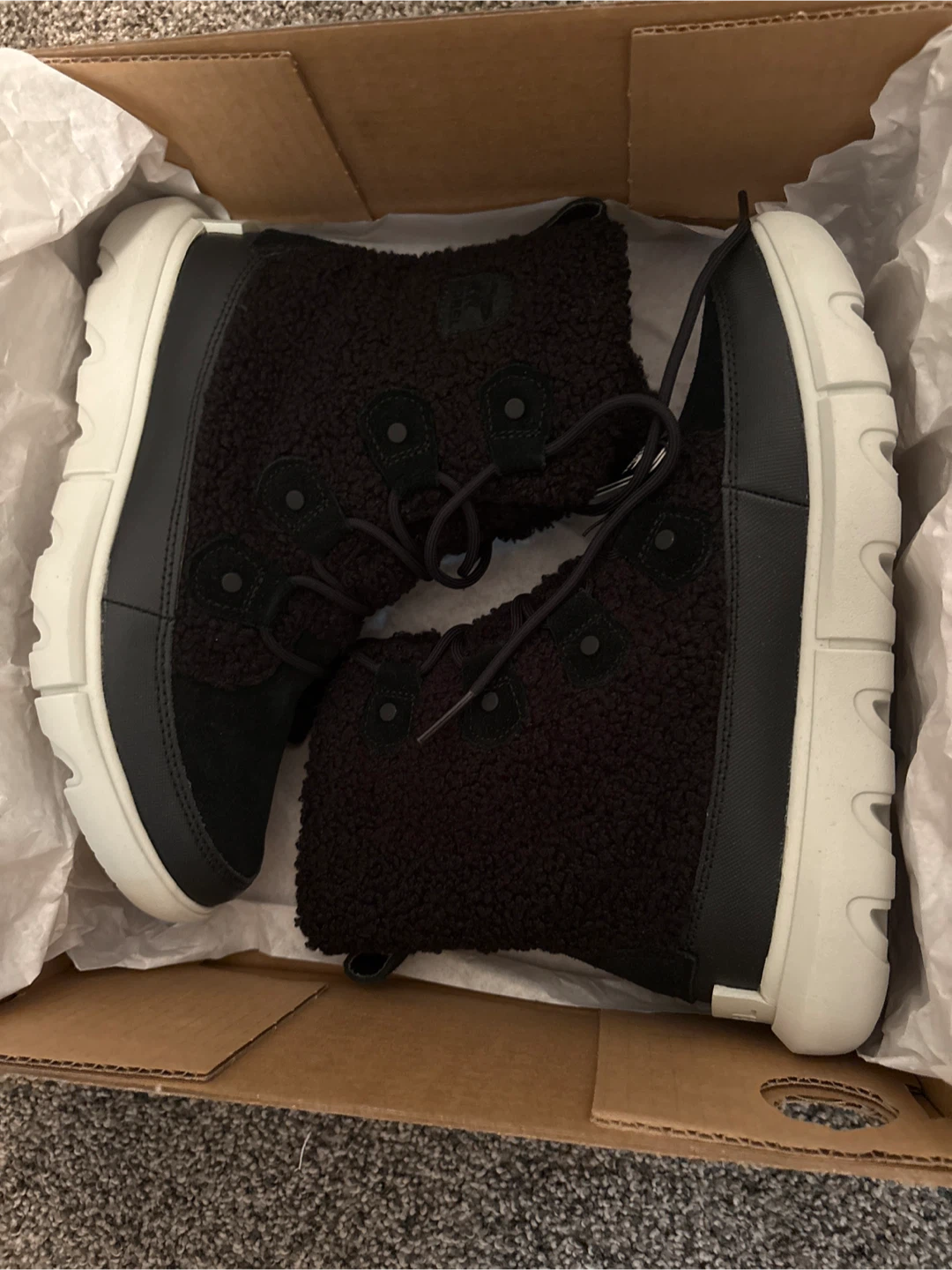 New Sorel Explorer II Joan Cozy Boots Black - Size 8 - photo 3