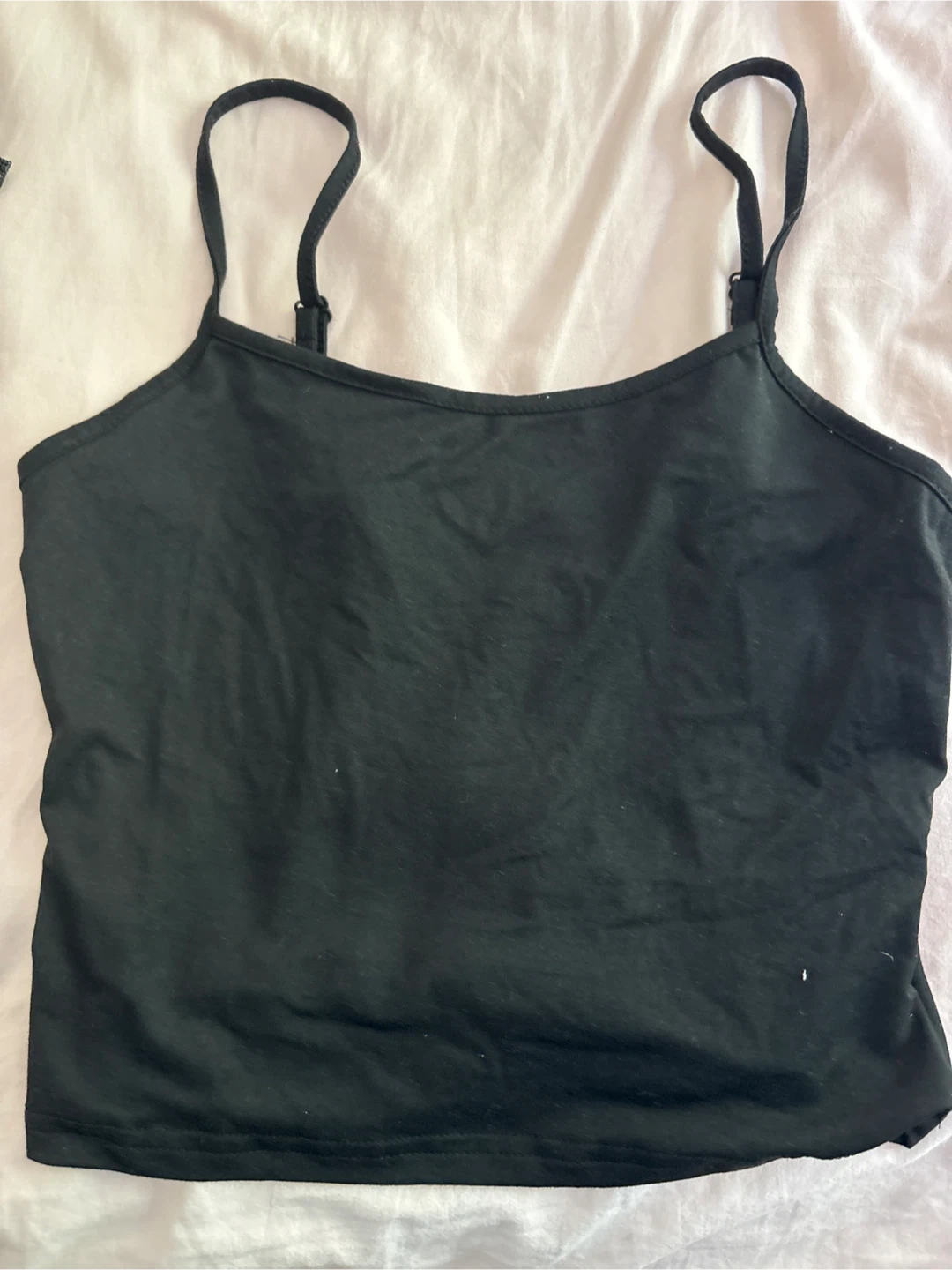 Black camisole top