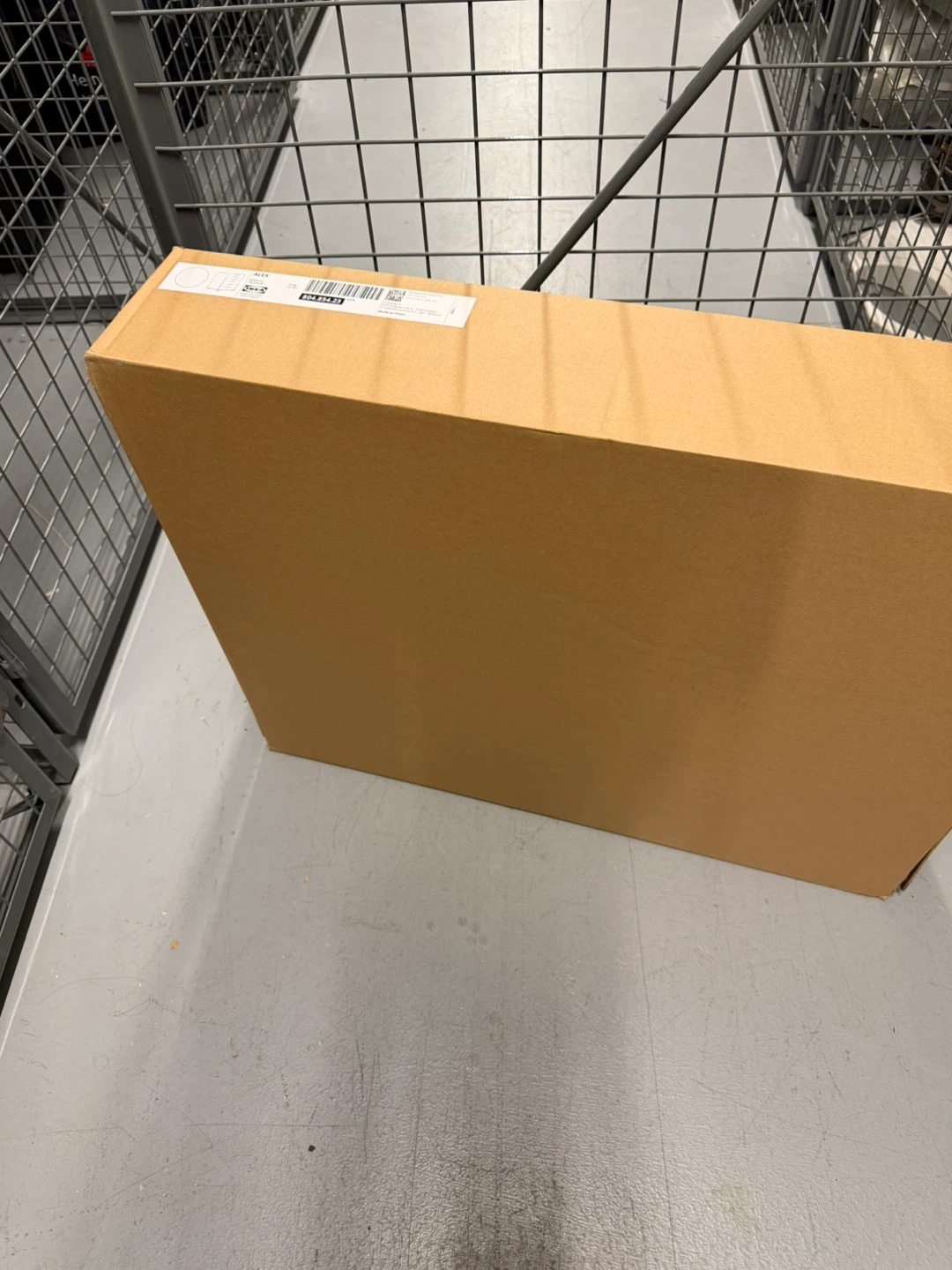 NEW in box IKEA ALEX Drawer Unit on Casters (White) - photo 4