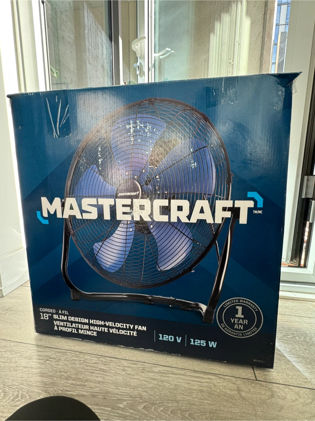 Fan Mastercraft 18" Slim Design High-Velocity Fan - photo 3