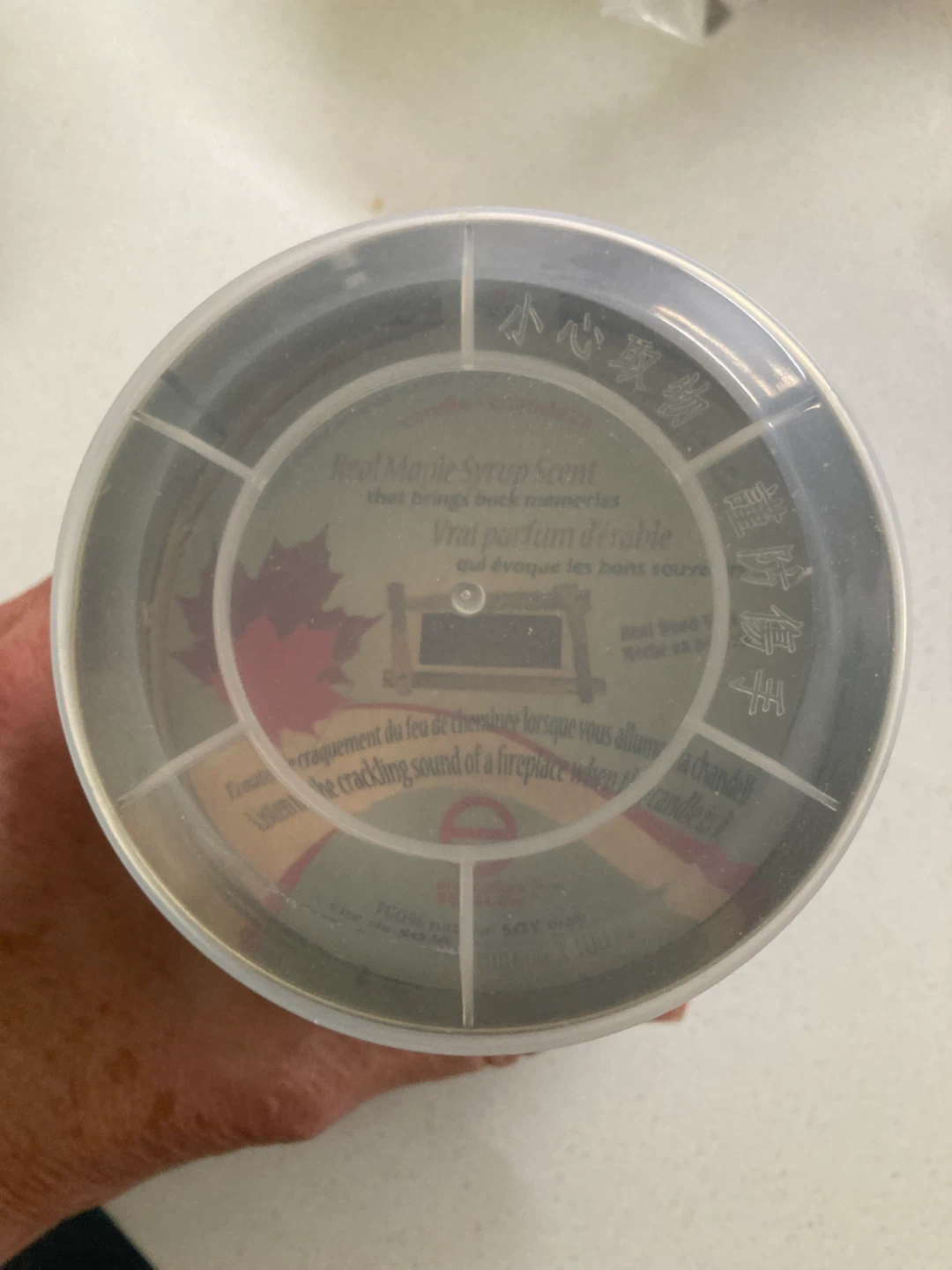 Real Maple Syrup Scented Candle - photo 3