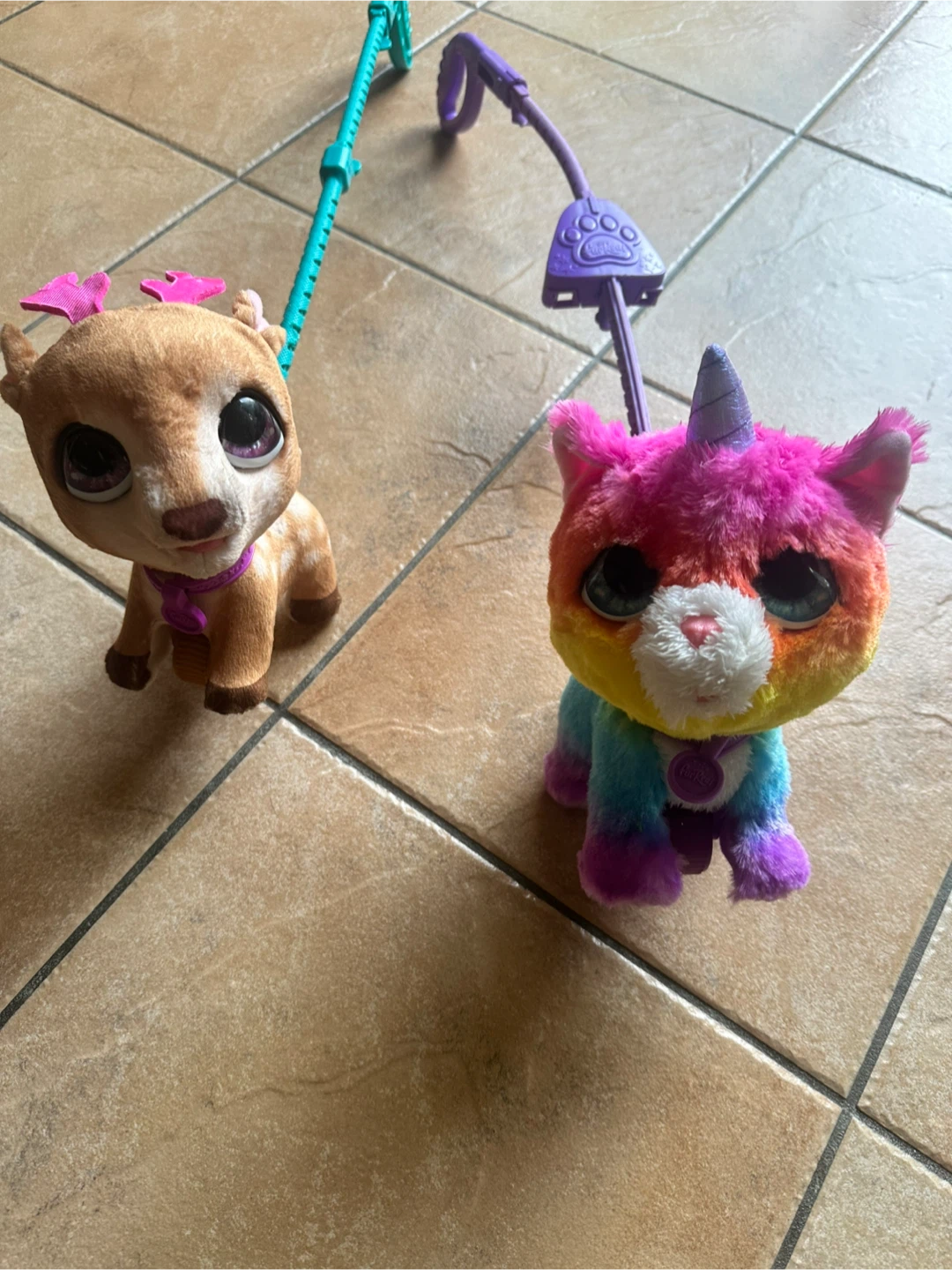 2 FurReal Walkalots Pets