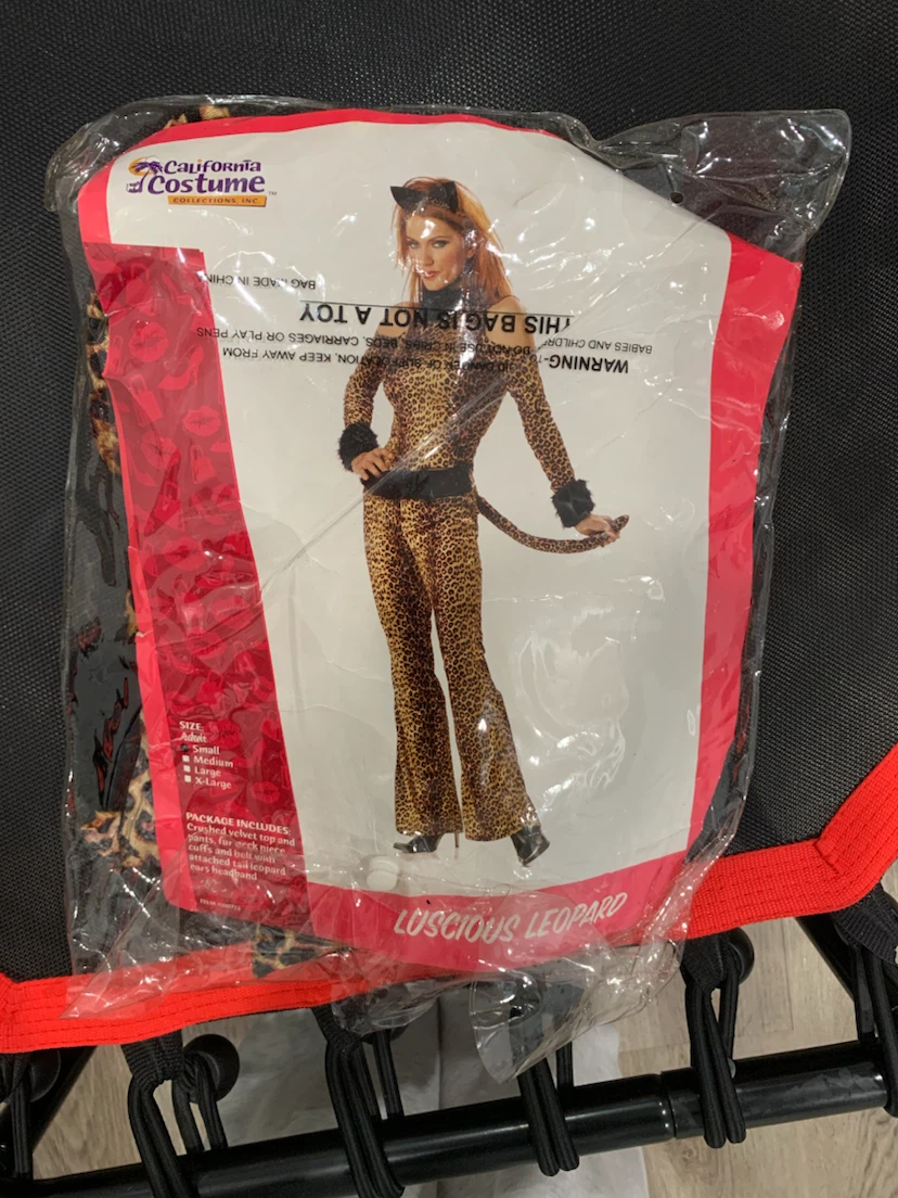 California Costume Luscious Leopard Adult Costume