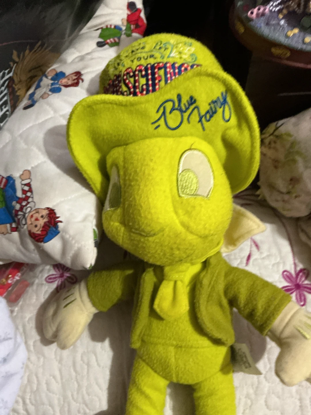 Disney Pinocchio Jiminy Cricket Plush Toy 🏈