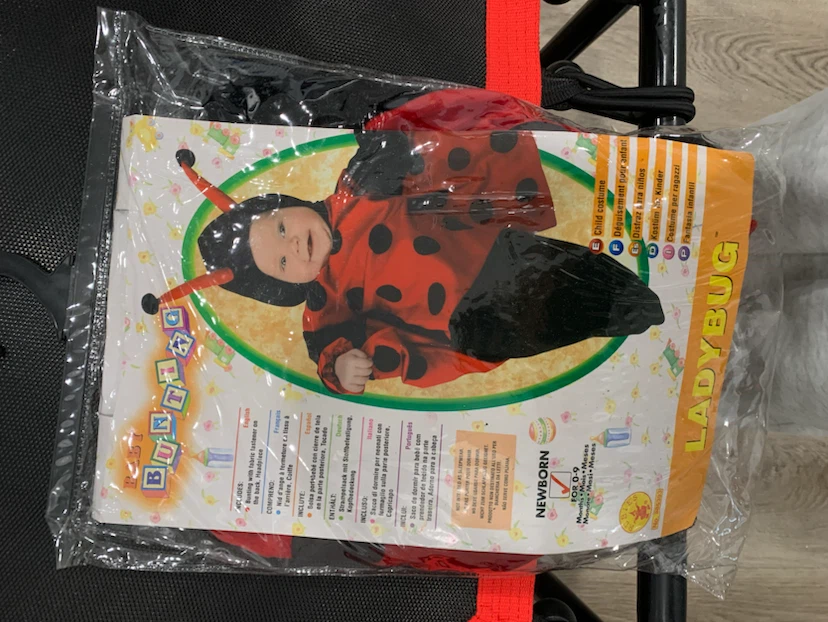 Baby Bunting Ladybug Costume Newborn