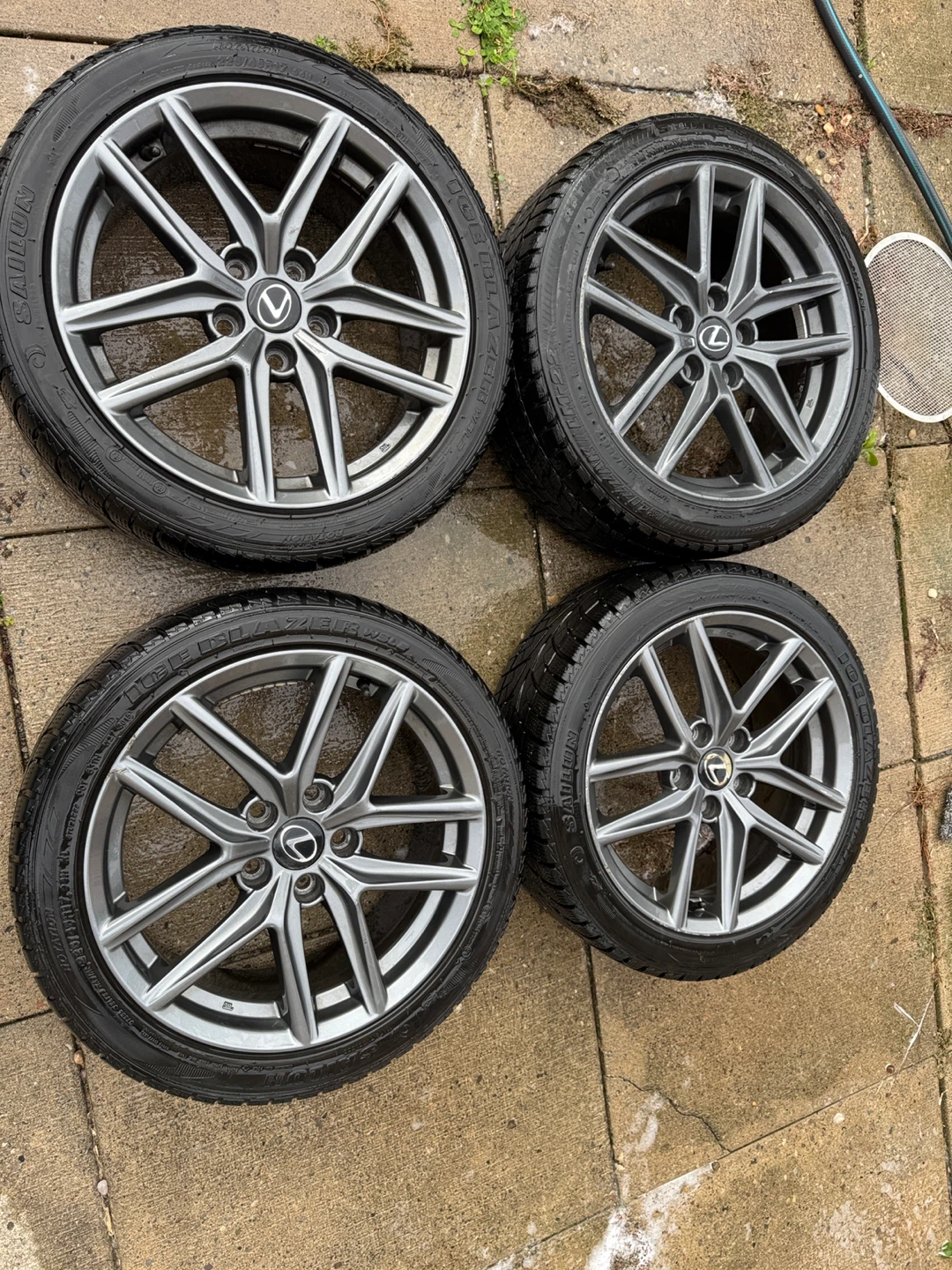 225/45/R17 Lexus IS Winter Tires and Wheels Set - photo 2