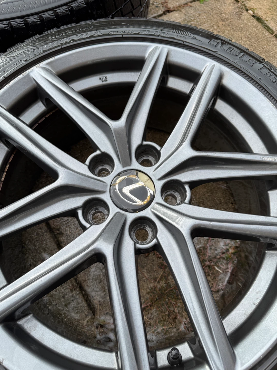 225/45/R17 Lexus IS Winter Tires and Wheels Set - photo 4