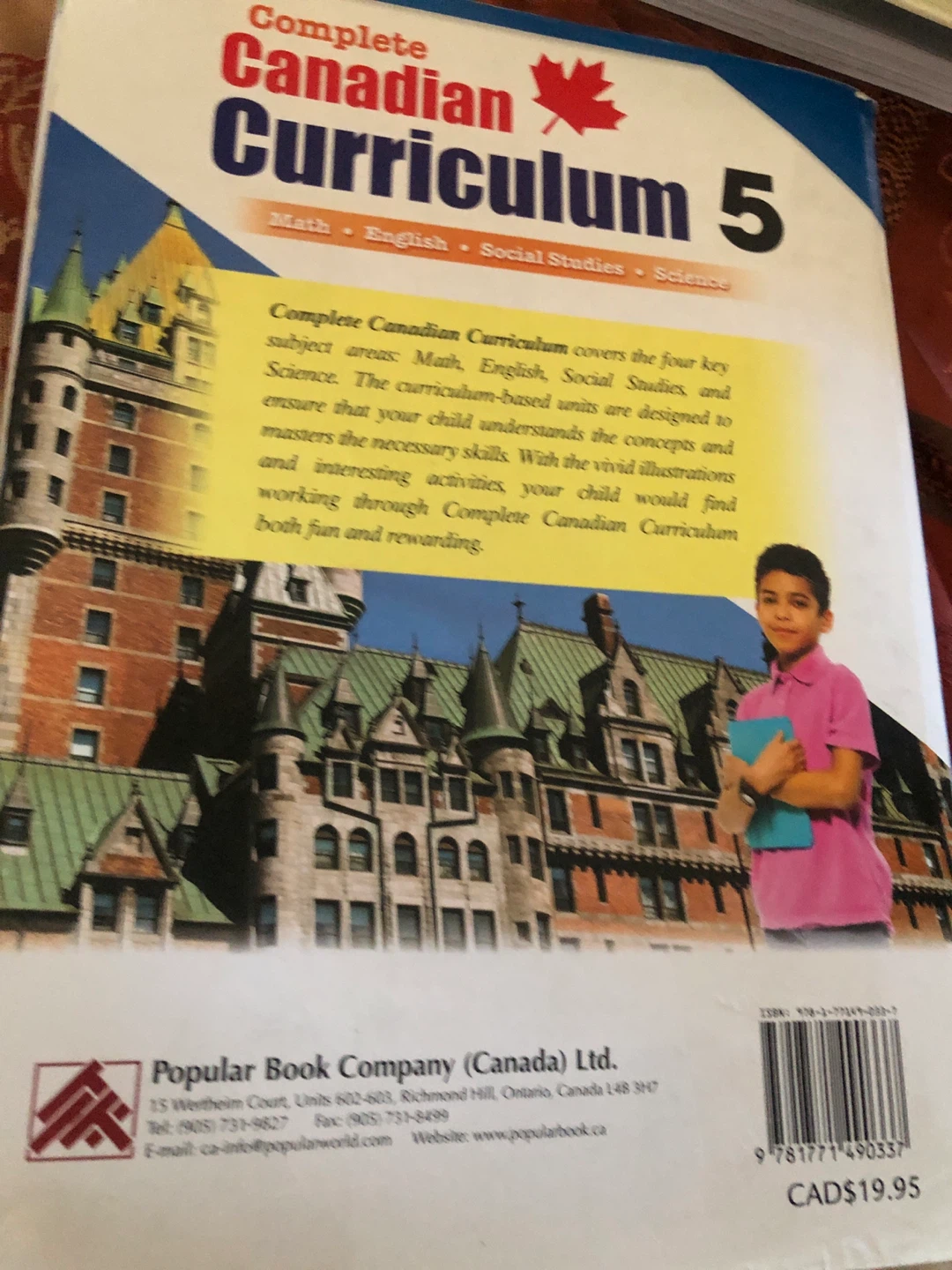 Complete Canadian Curriculum Grade 5 Workbook 🏈 - photo 2