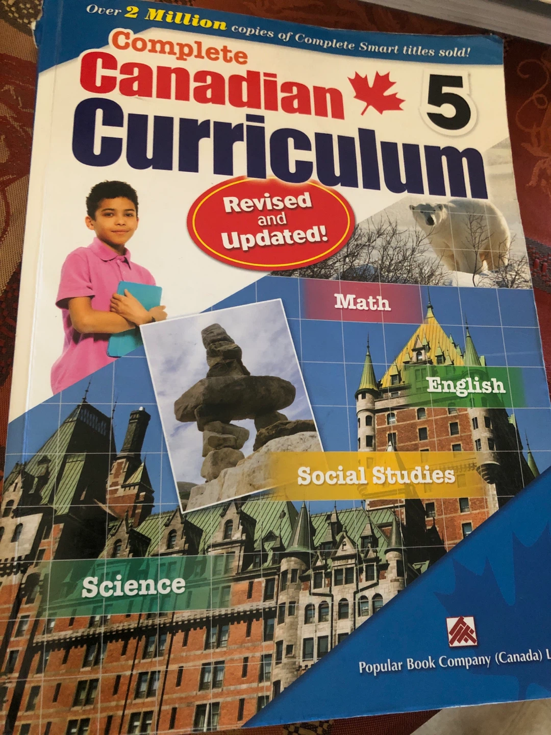 Complete Canadian Curriculum Grade 5 Workbook 🏈