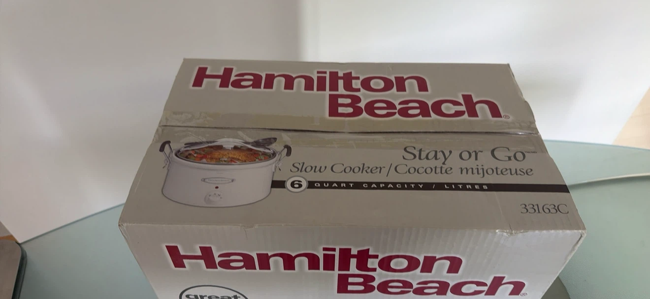 New Hamilton Beach Stay or Go 6 Quart Slow Cooker - photo 2