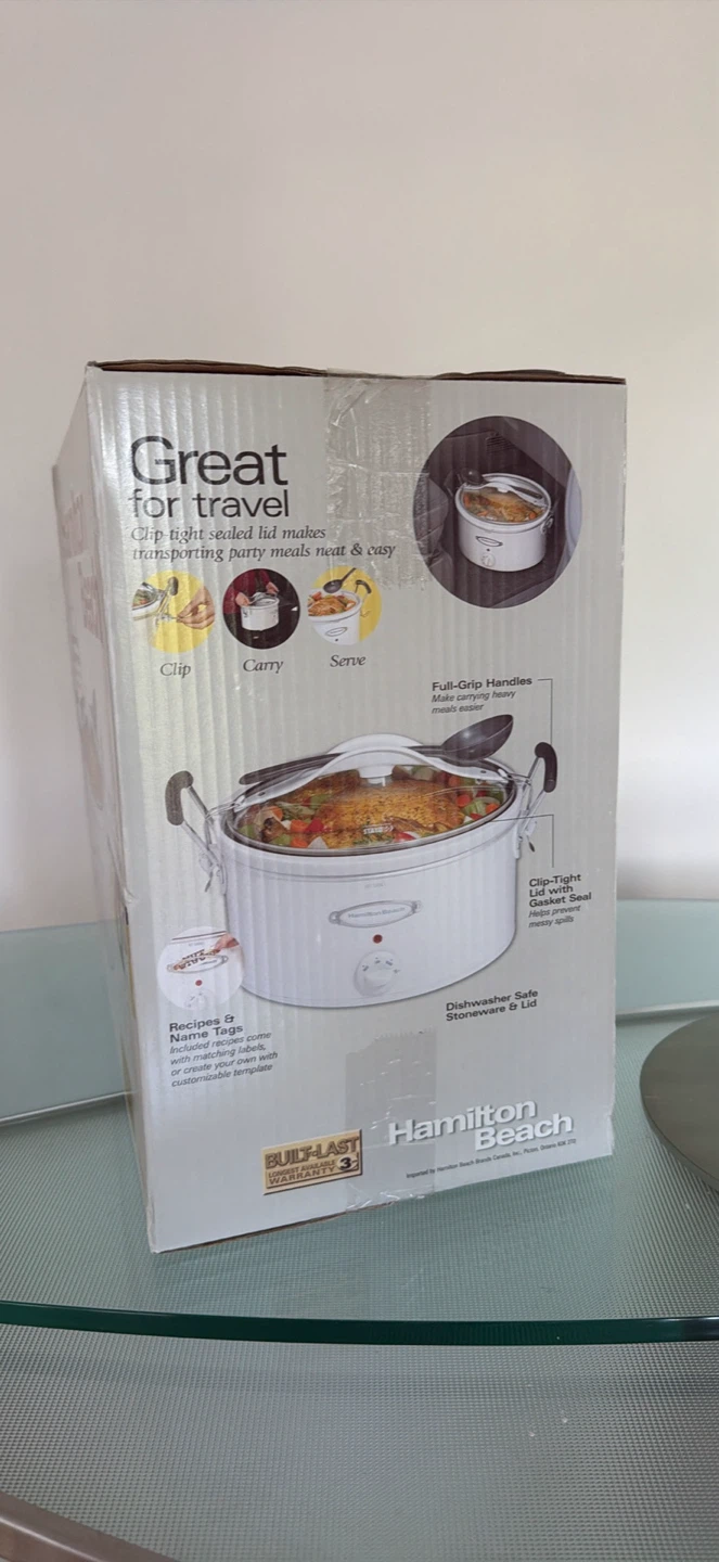 New Hamilton Beach Stay or Go 6 Quart Slow Cooker - photo 3