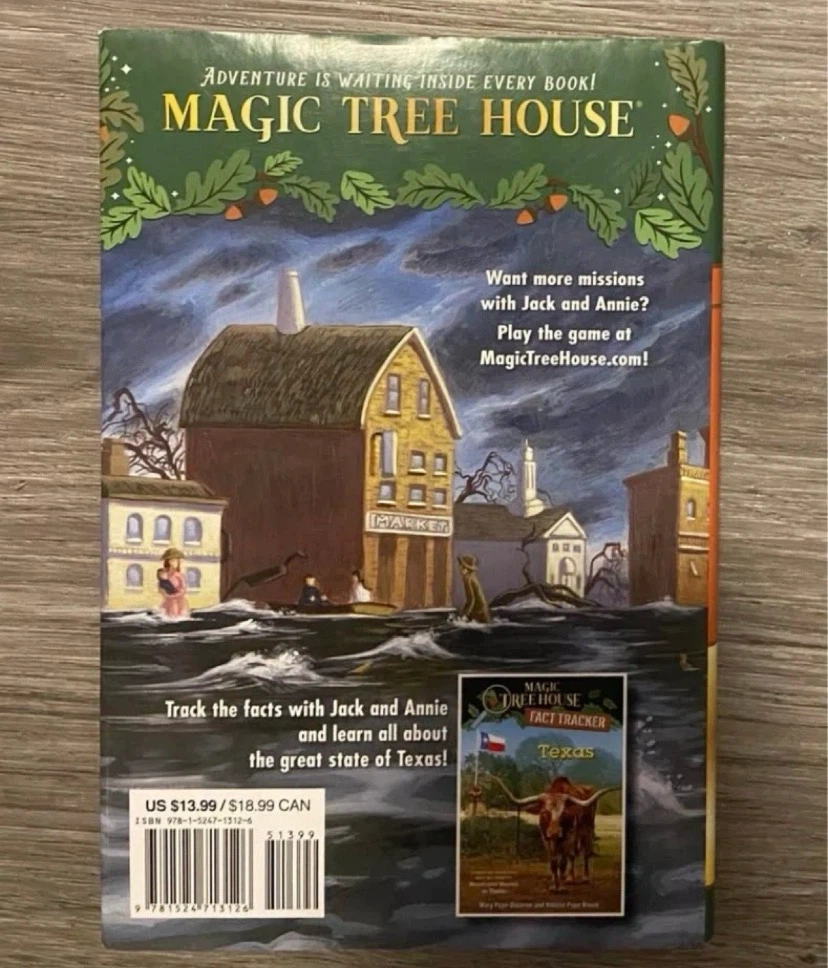 🏈 NEW Magic Tree House #30 Hurricane Heroes in Texas - photo 3