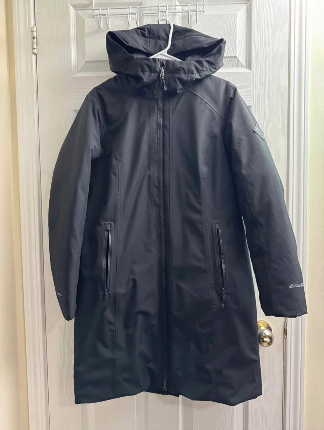 Eddie Bauer Women's Black Down Parka