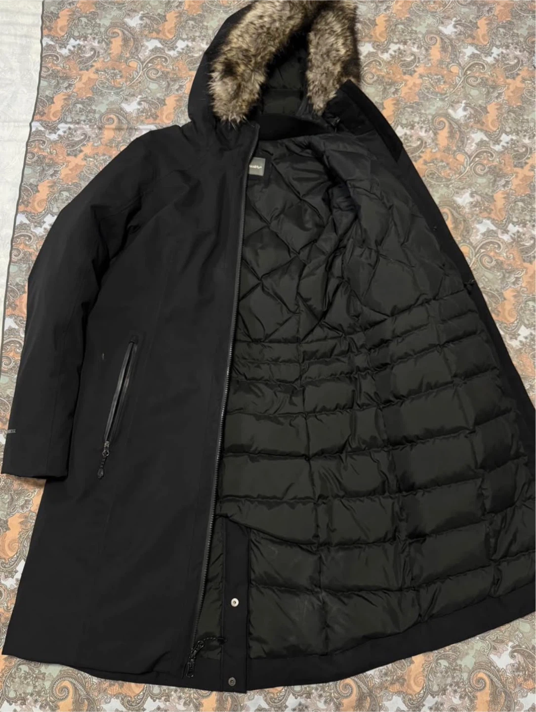 Eddie Bauer Women's Black Down Parka - photo 2