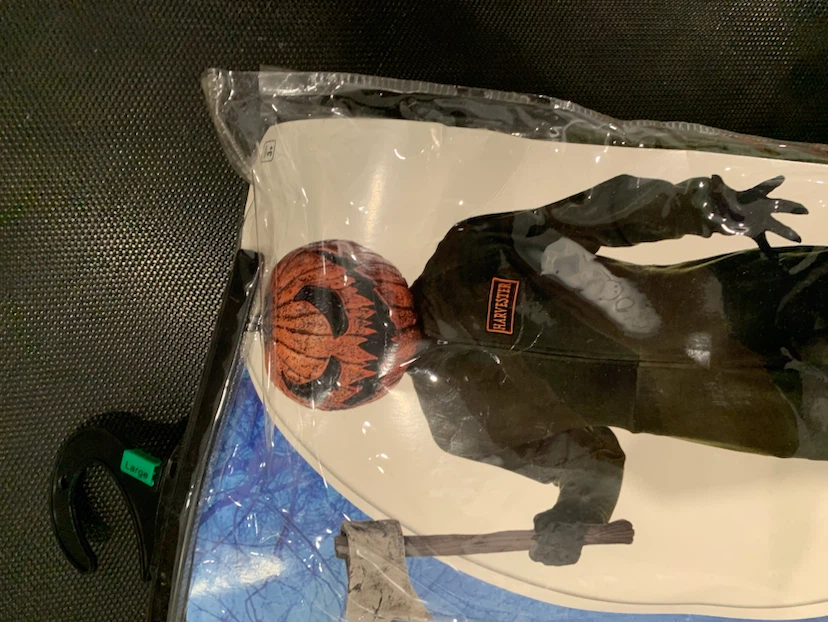 Harvester Pumpkin Halloween Costume - Large