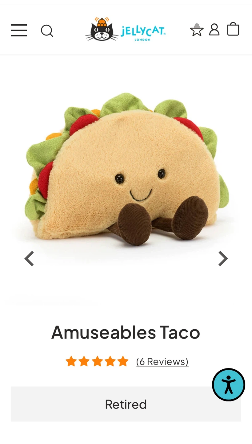 Jellycat Amuseables Taco - photo 3