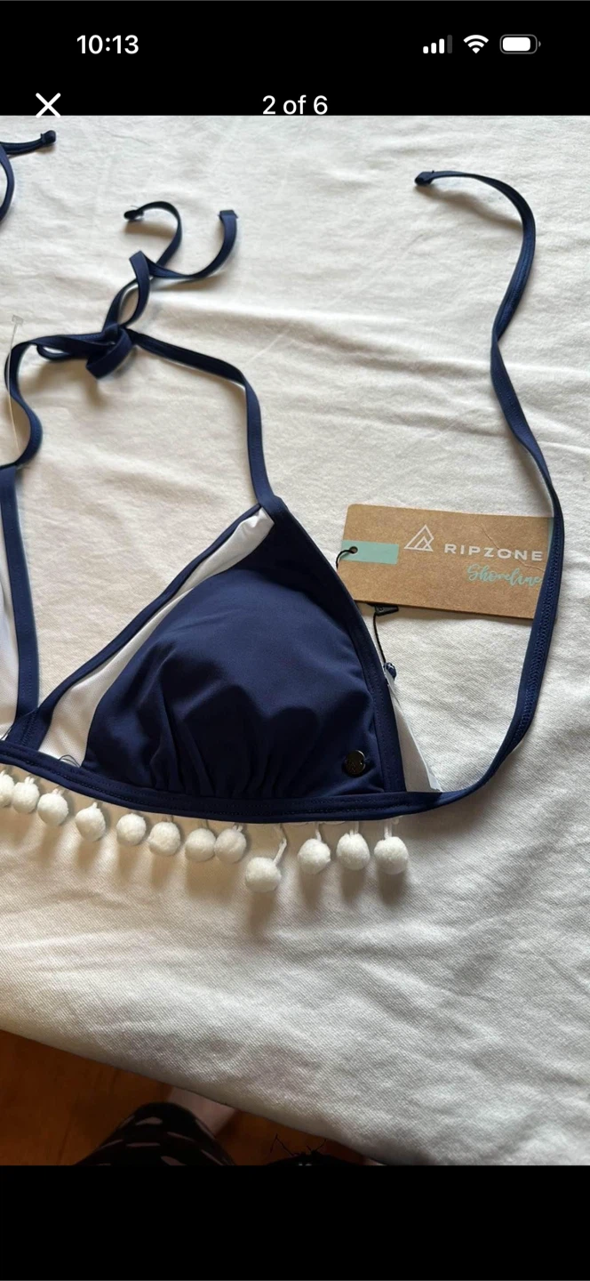 Ripzone Bikini Top with Pom Pom’s - photo 2