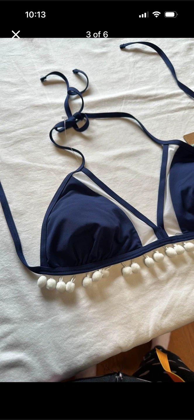 Ripzone Bikini Top with Pom Pom’s - photo 3