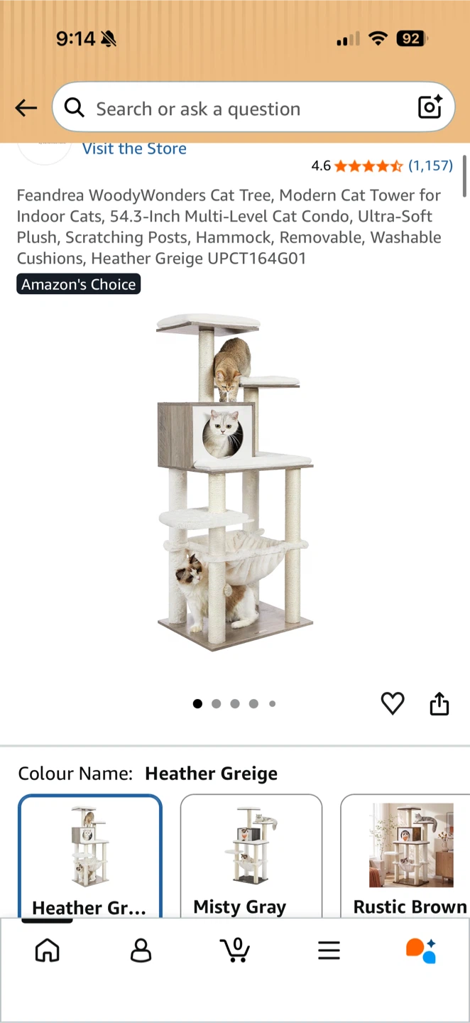 Feandrea WoodyWonders Cat Tree - photo 2