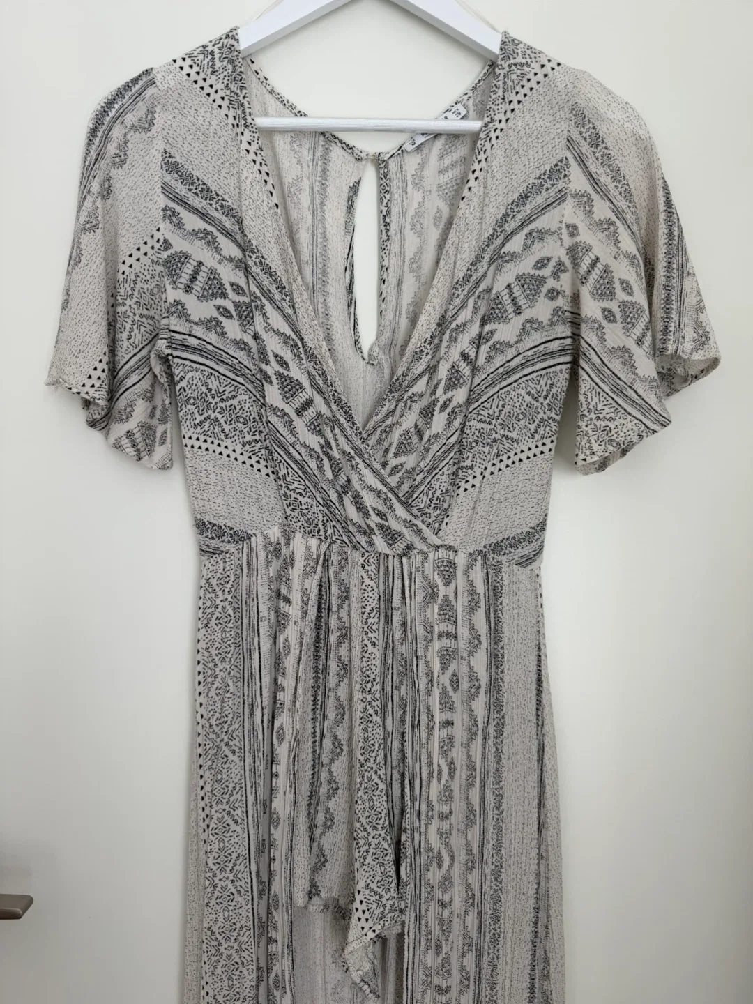 Pull&Bear Patterned Romper Dress - photo 3