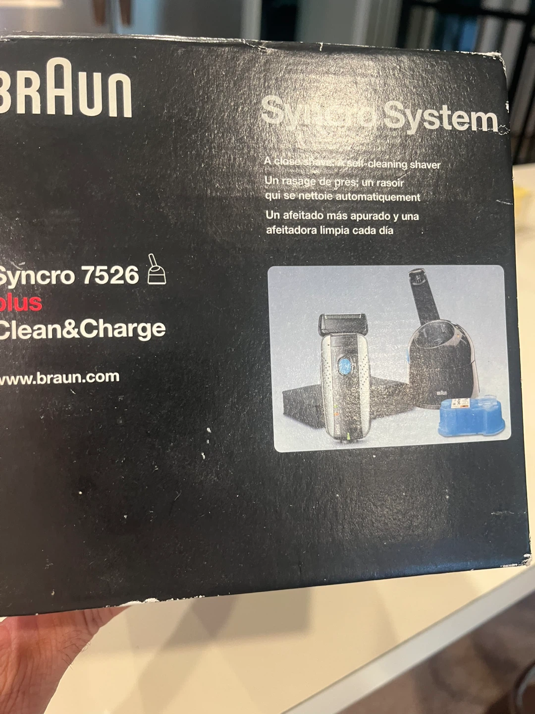 Braun Syncro Shaver 7526 with Clean & Charge System - photo 4
