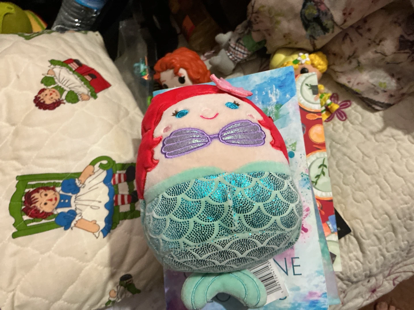Squishmallows Ariel Mermaid Plush 🏈