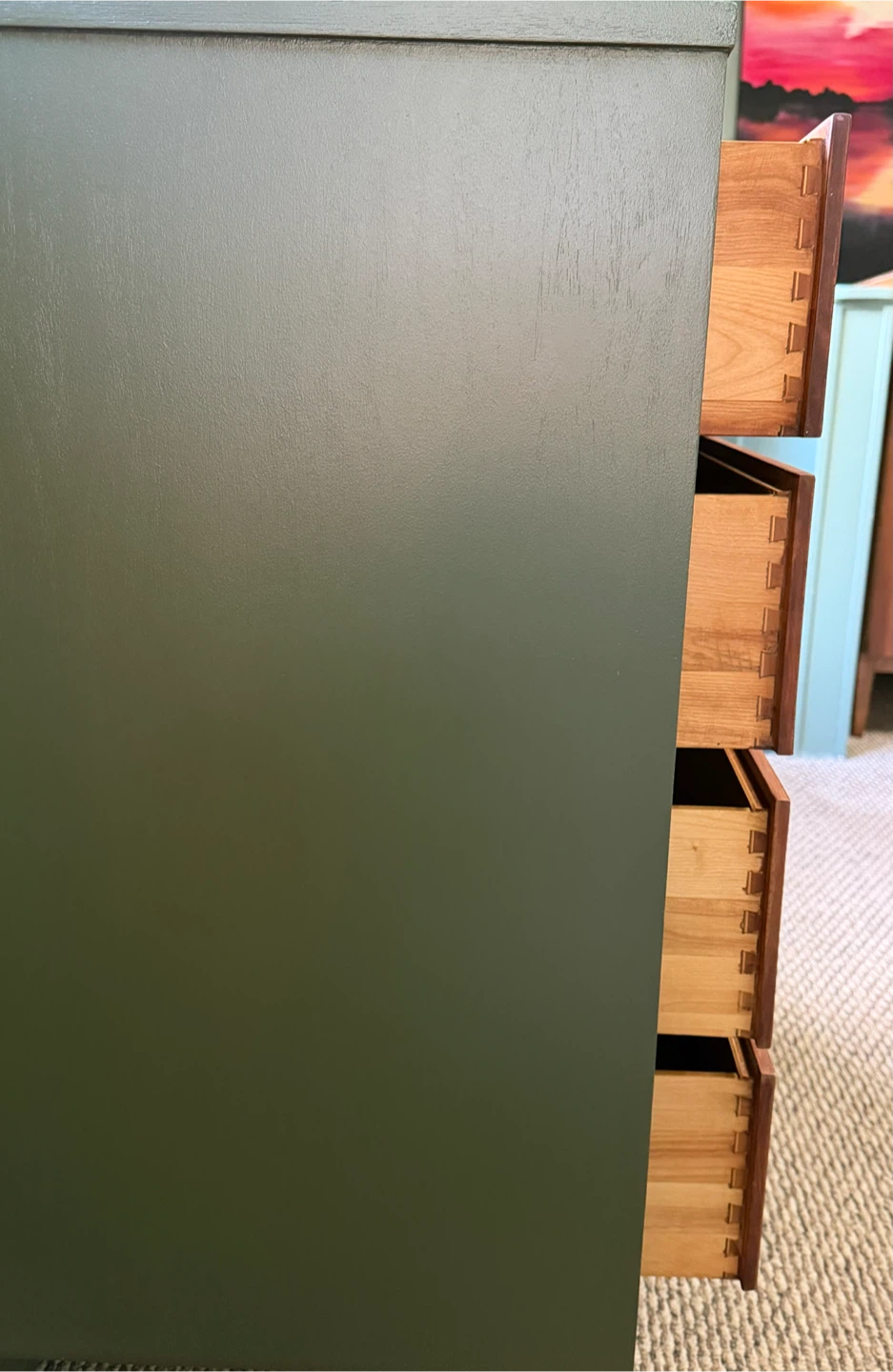 Four Drawer Mid-Century Modern Dresser - photo 5